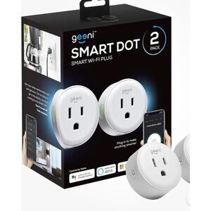 Geeni Smart Dot Smart Wi-Fi Outlet Electrical Plug New With Box